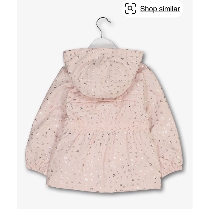 Áo gió bé gái TU Auth 9-12m 12-18m 2-3y 3-4y