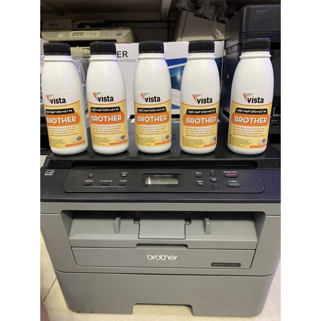 Mực đổ máy in Brother MFC-2520D/ MFC-2701D/ MFC-2701DW/ HL-2321D/HL 2366DW/HL-B2000D/ MFC-7535DW