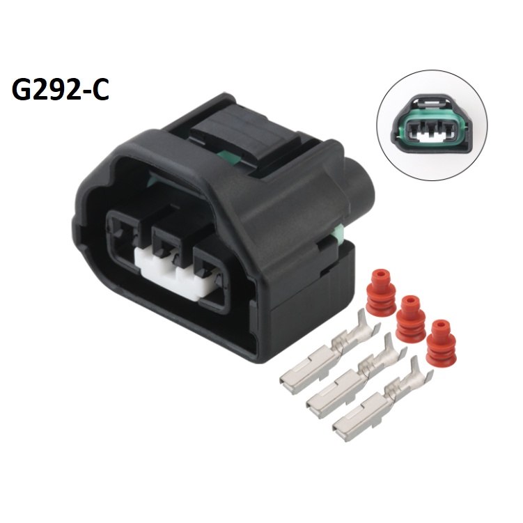 G292-Giắc cắm nối 3 lỗ không thấm nước 2.2mm