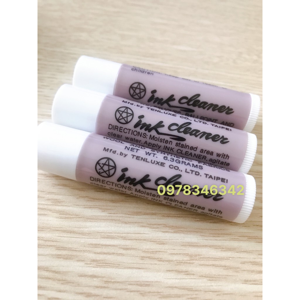Son tẩy mực trên vải