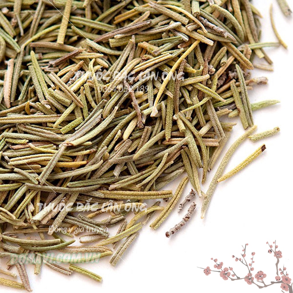 Lá hương thảo sấy lạnh 500g (Gia vị thảo mộc tẩm ướp thịt nướng) - Thuốc Bắc Lãn Ông