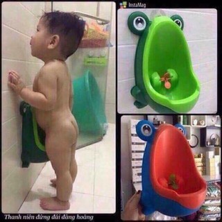 Bô tiểu con ếch - Bô tiểu cho bé trai, Tập cho bé đi vệ sinh