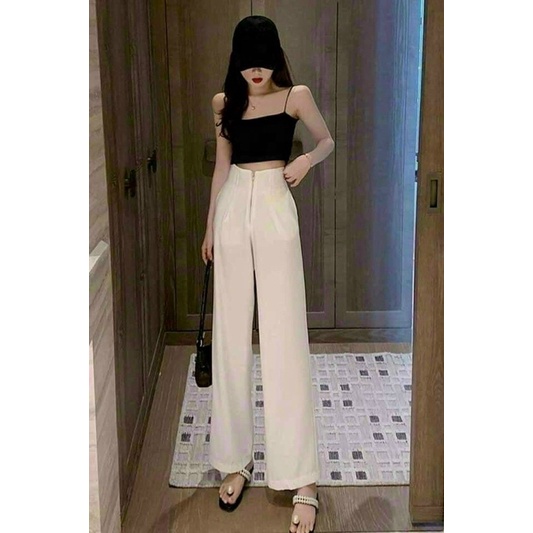 bigsize - ❤️ QUẦN ỐNG SUÔNG KHOÁ KÉO ❤️