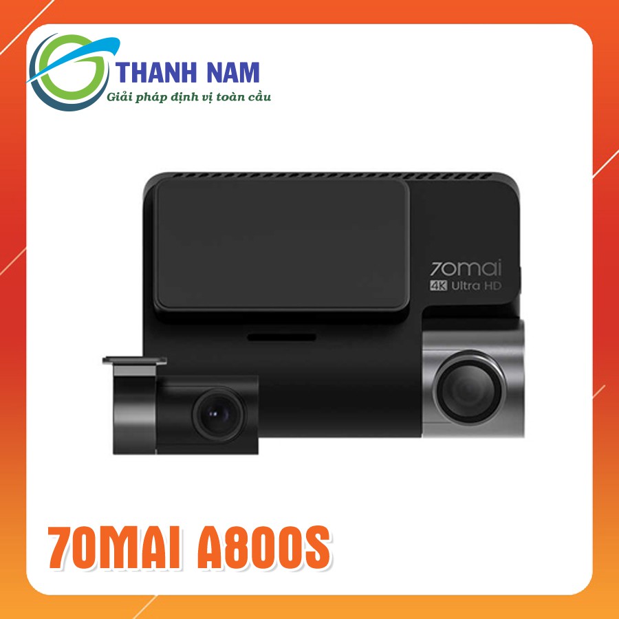 Camera hành trình Xiaomi 70mai A800S 4K ghi hình trước sau-Hàng chuẩn bản quốc tế