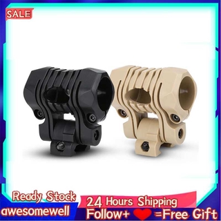 Khóa giữ đèn pin gắn nón bảo hiểm Aramox