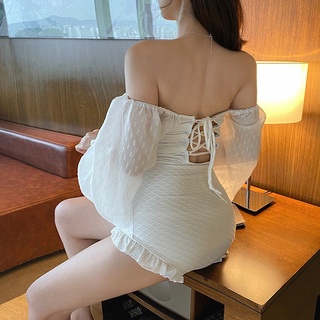 Bikini công chúa trắng liền mảnh