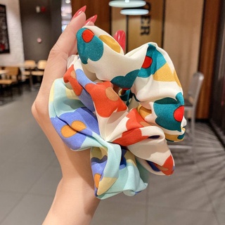 SCRUNCHIES Cột Tóc Phong Cách Hàn Quốc