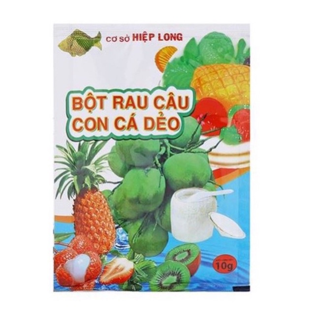1 gói bột thạch dẻo rau câu