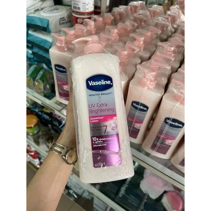 Sữa Dưỡng Thể Trắng Hồng Vaseline UV Lightening10x 400ml