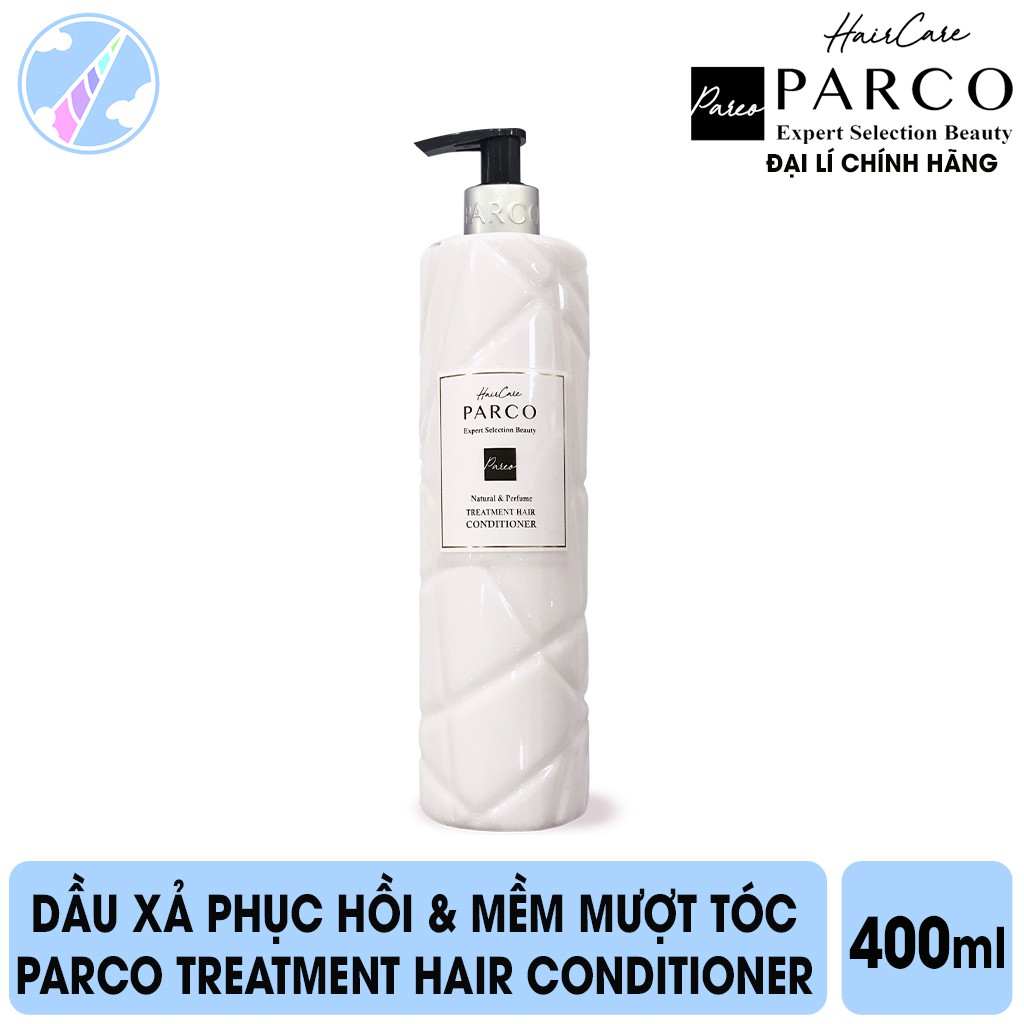 Dầu Xả Dưỡng Tóc Phục Hồi &amp; Mềm Mượt Tóc Parco Treatment Hair Conditioner 400ml