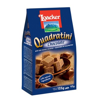 Bánh Xốp Loacker Quadratini 125g (4 vị)