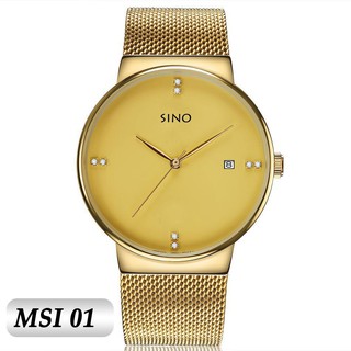 Đồng Hồ SINO SI6069 Dây Thép Chống Gỉ Cho Nam