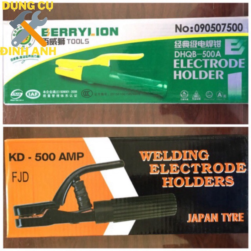 Kìm hàn 500Á BeryLion, kìm hàn que cáo cấp