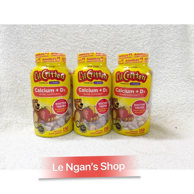 Kẹo dẻo trái cây Lil Critters