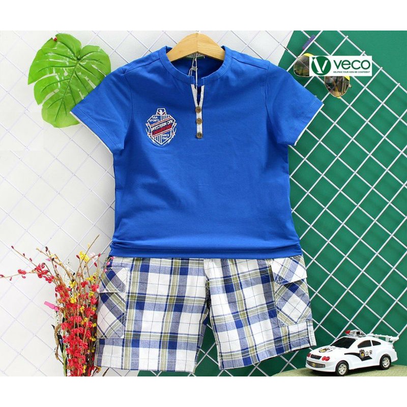 BỘ THUN VECO BÉ TRAI