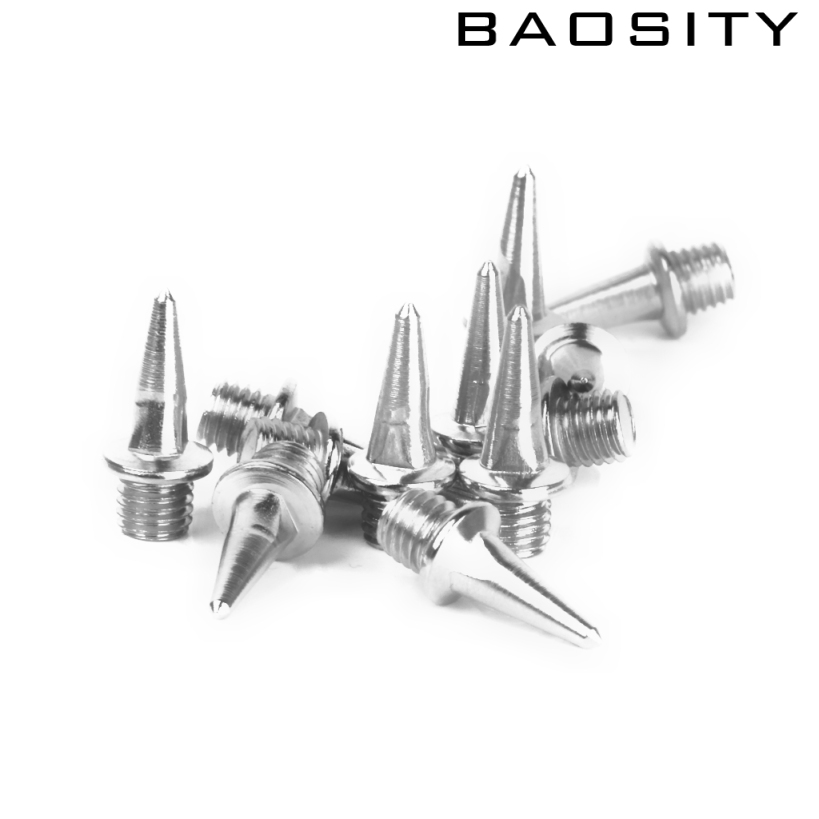 [BAOSITY]12pcs Sports Track Running Shoes Spikes Pins Repair Replacement Pyramid 13mm