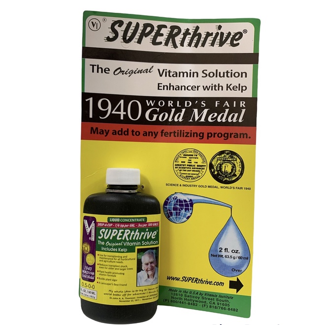 Thuốc kích thích sinh trưởng cho lan Super thrive 60ml