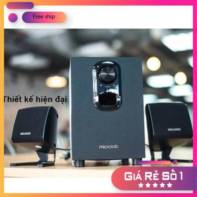 XẢ HÀNG -  Loa Vi Tính Microlab M-108 2.1 - Âm Bass hay, ấm. Hàng chính hãng bảo hành 6 tháng