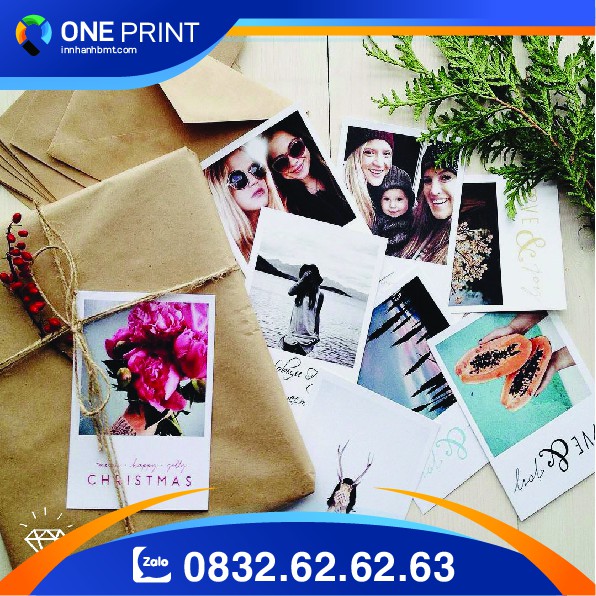 In ảnh Polaroid Nhỏ (5 x 7,5 cm) Giá Rẻ, Sắc Nét, Bền Màu