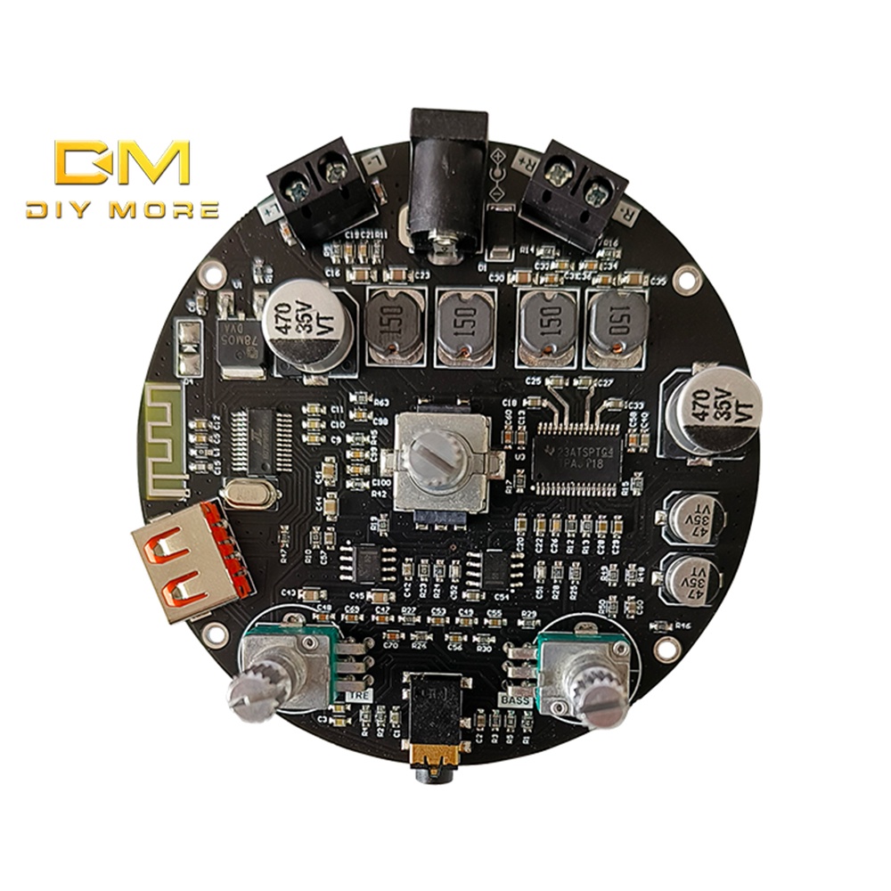 DIYMORE Bảng Mạch Khuếch Đại Âm Thanh ZK-R302 TPA3118 30WX2 Chuyên Dụng