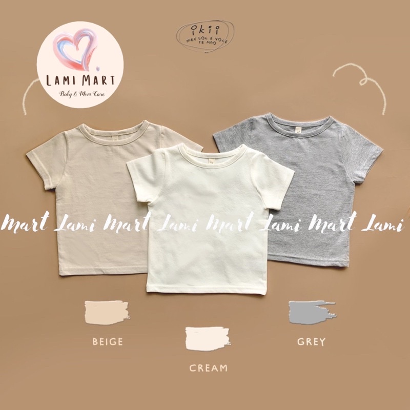 Áo Thun IKII YOGURT BIO COTTON Chính Hãng Madeinkorea