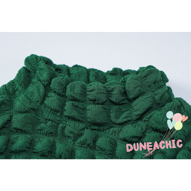 DUNEA Đầm Dài Tay Cổ Cao Thời Trang Dành Cho Nữ