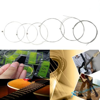 Set 6 Dây Đàn Guitar Bằng Thép