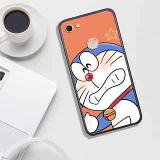 Ốp lưng vivo v7/v7 plus/v11/v11i, in hình chú mèo máy doremon.