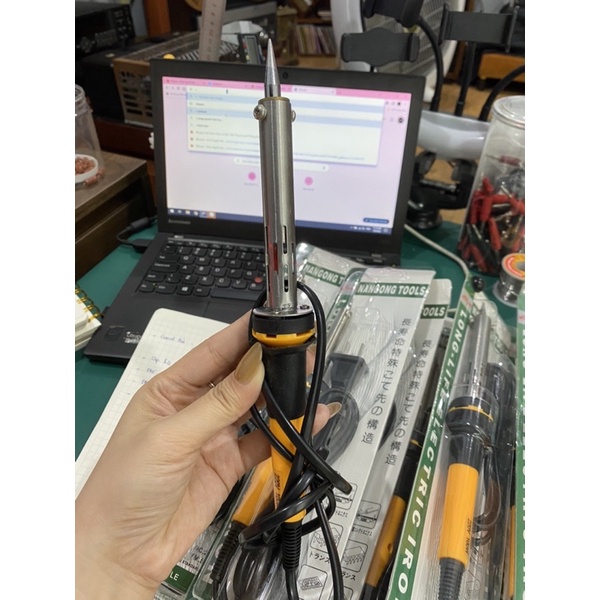 Mỏ hàn nhiệt Nangong điện 220v công suất 60w