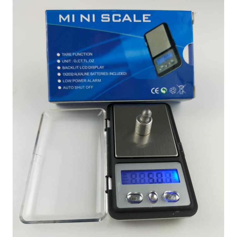 Cân Điện Tử Mini Tiểu Ly Bỏ Túi  200g 0.01g  Tặng 1 PIN CR2032