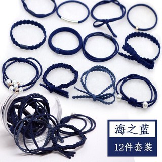 HỘP 12 CHIẾC CHUN BUỘC TÓC SIÊU ĐẸP