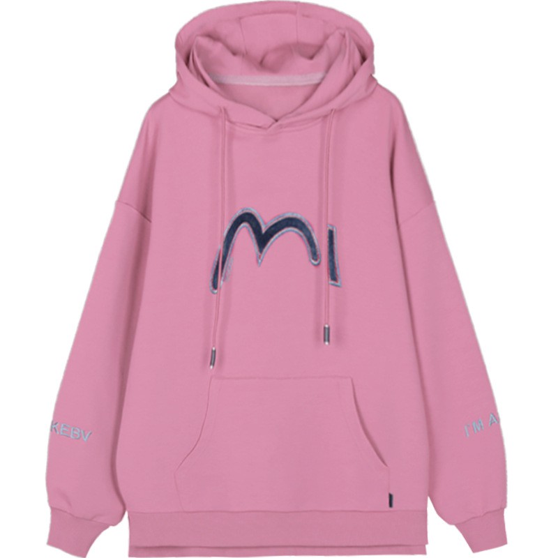 Áo Hoodie Vải Cotton Mỏng Thời Trang Xuân Thu Cho Nữ