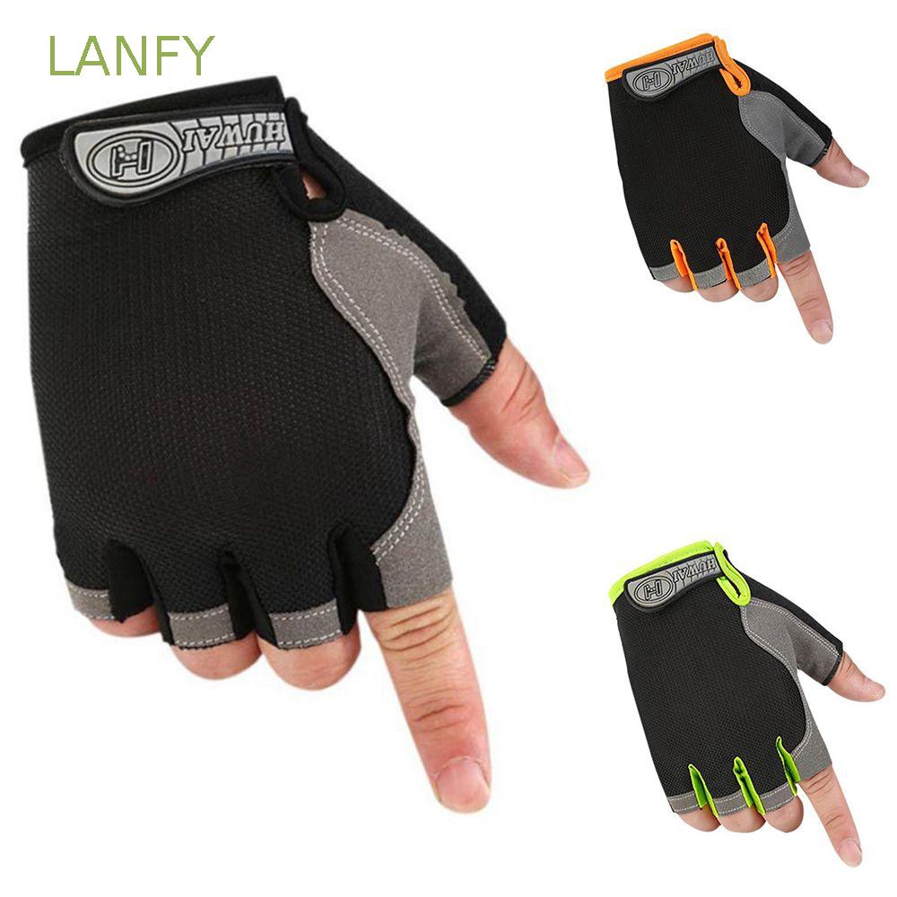 Găng tay hở ngón unisex luyện tập thể thao chuyên dụng