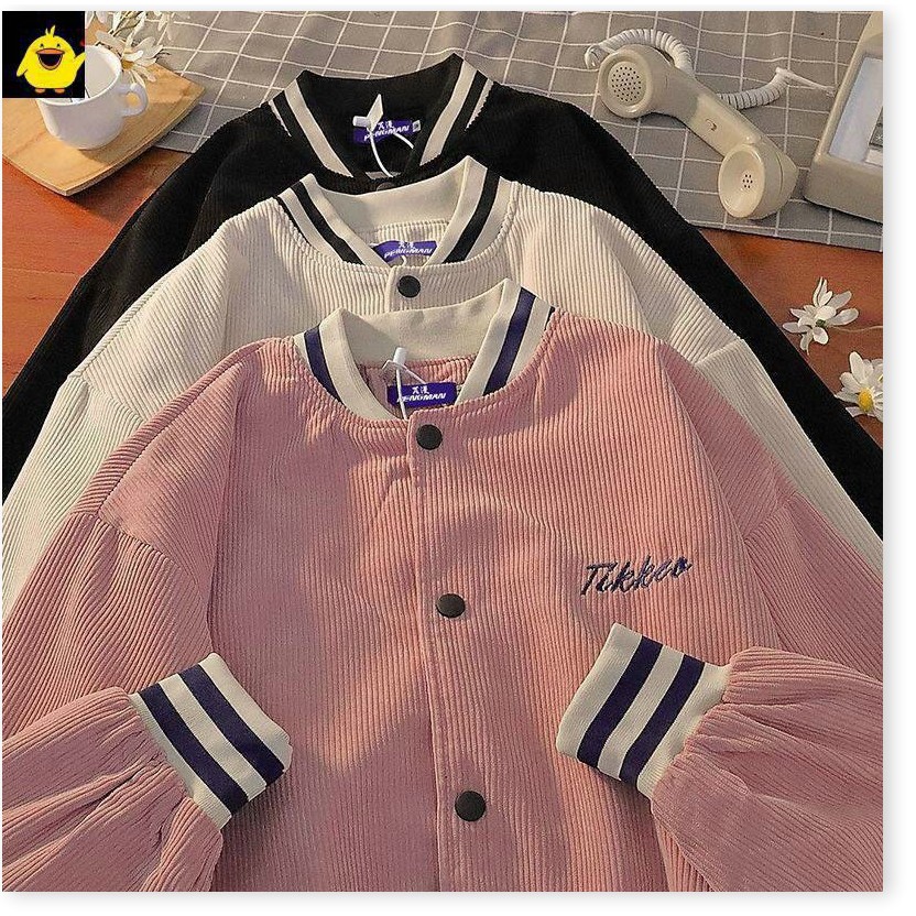 ÁO KHOÁC NỮ KAKI NHUNG  PHONG CÁCH BOMBER THỜI TRANG TINH TẾ CAO CẤP