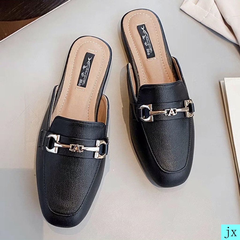 Dép bít mũi nữ size lớn 35-43 thiết kế mới thời trang mùa hè