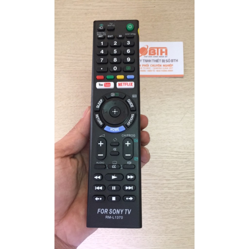 Điều khiển đa năng tivi Sony RM L1370 - Remote dungf cho các dòng sony