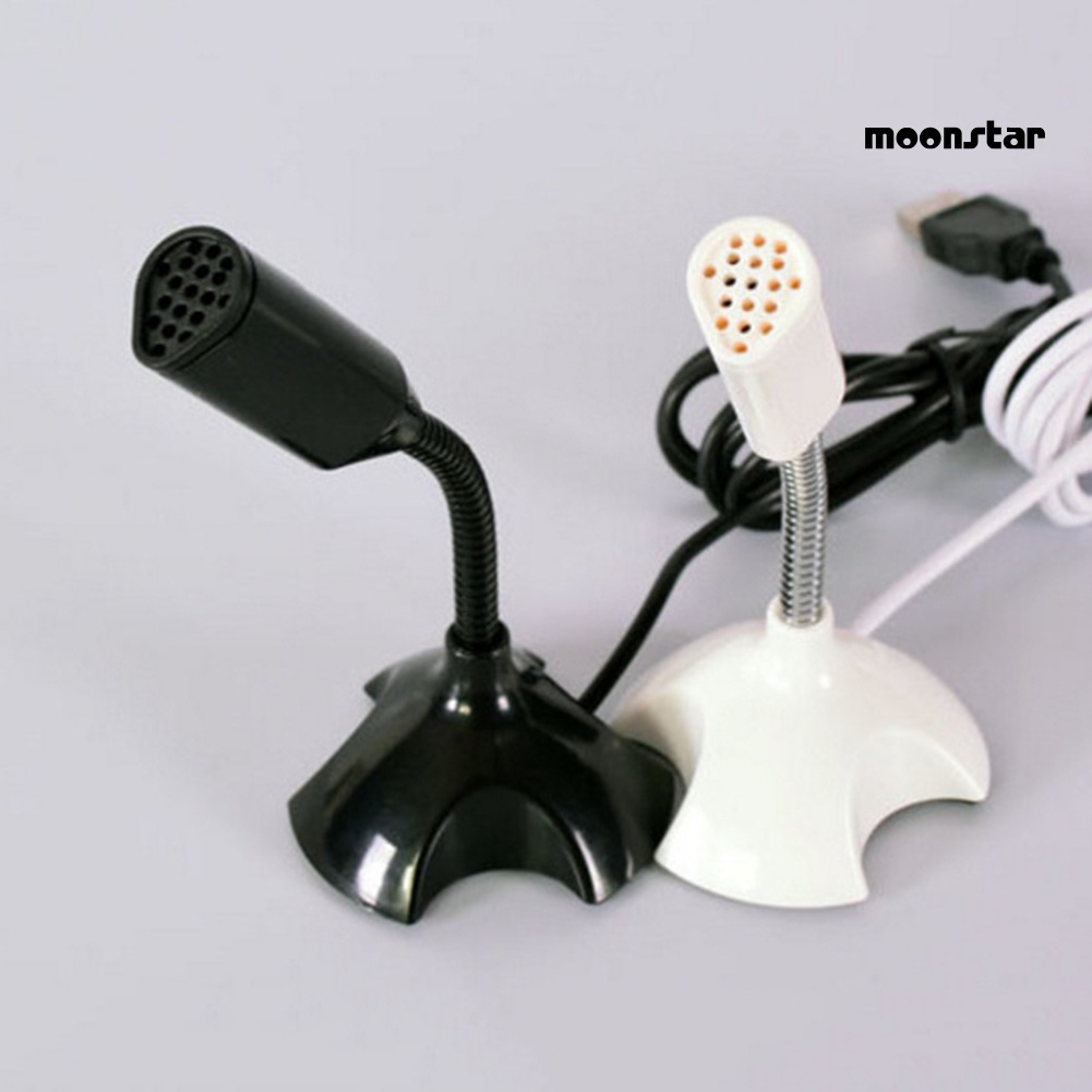 MN_moonstar Home Studio Portable USB Omnidirectional Computer Laptop Desktop Microphone