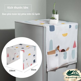 Tấm phủ tủ lạnh chống bụi tiện dụng - HCM giao hỏa tốc