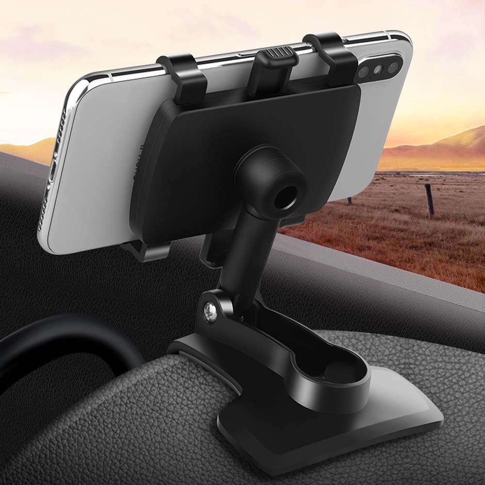 Giá Đỡ Điện Thoại / Thiết Bị Định Vị GPS Gắn Bảng Điều Khiển Xe Hơi Bằng ABS Dễ Sử Dụng