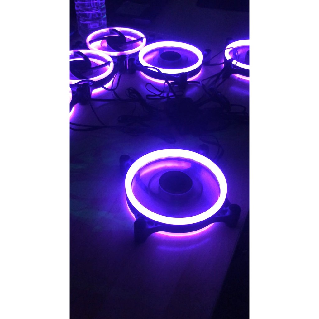 fan rgb + hub có điều khiển