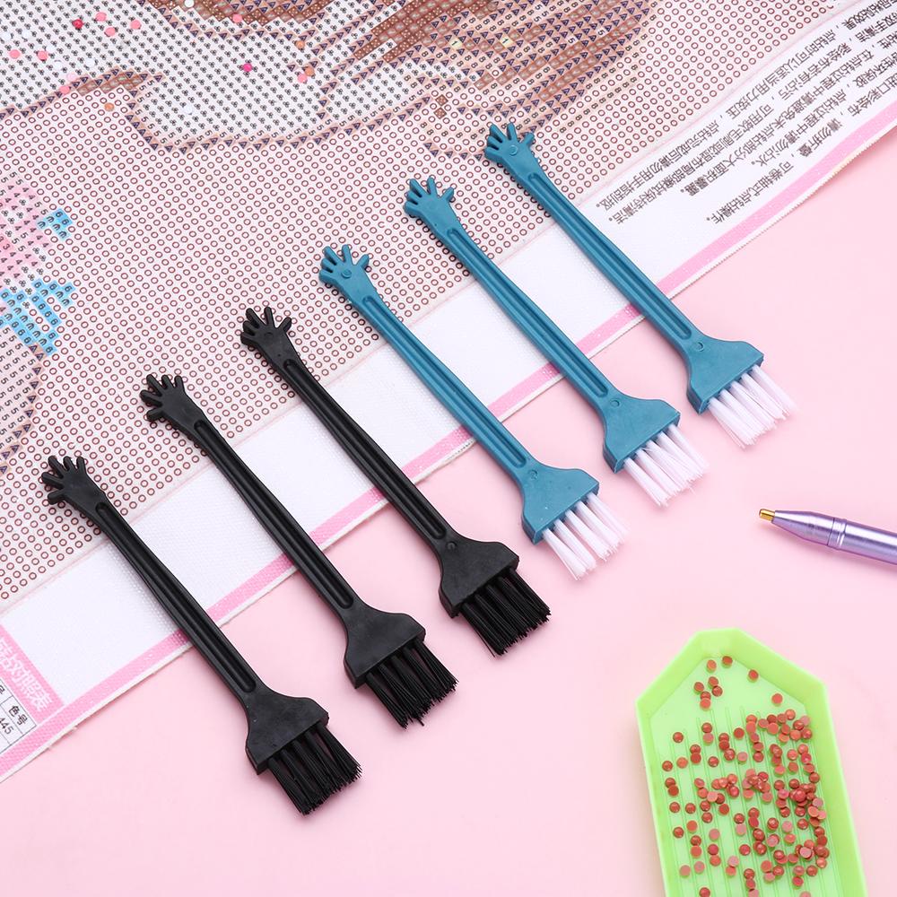 Set 6 Chổi Vệ Sinh Tranh Thêu Thủ Công DIY Tiện Dụng