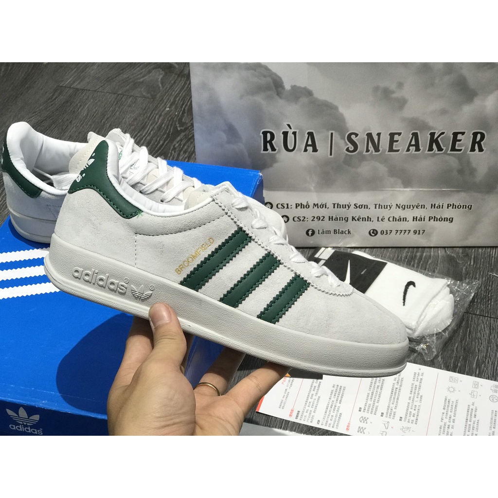 Siêu Phẩm Giày Thể Thao Sneaker A.di.das. BRoom.MFieLD Trắng 3 sọc đen Cao Cấp Ảnh Thật + freeship + Tặng Tất
