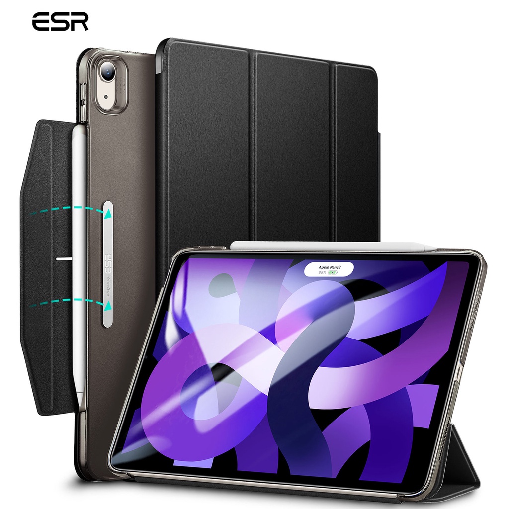 Ốp máy tính bảng ESR nhẹ/tự động khóa-mở sạc không dây bút cảm ứng 2 cho iPad Air 4/5 2022/Pro 11/12.9(2021/2022)Pro2020