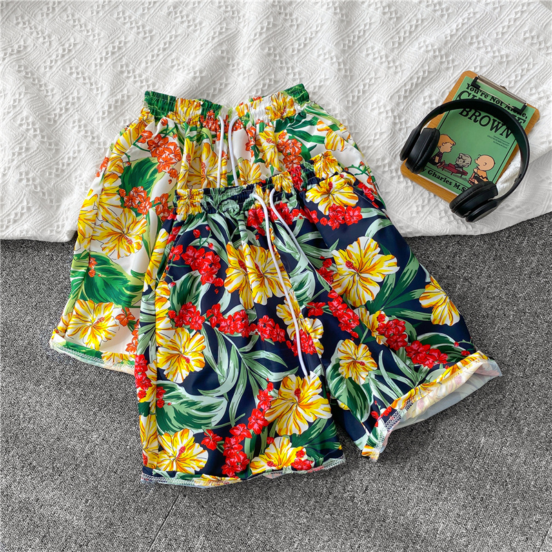 Quần Short Nam Đi Biển Phong Cách Hawaii