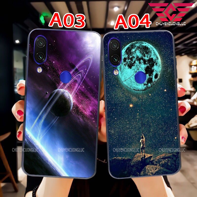 [HOT] ỐP LƯNG XIAOMI REDMI 7/ REDMI NOTE 7 GALAXY NEW MẶT SAU BẰNG KÍNH CỰC ĐẸP