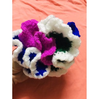 Dây cột tóc len handmade siêu dễ thương