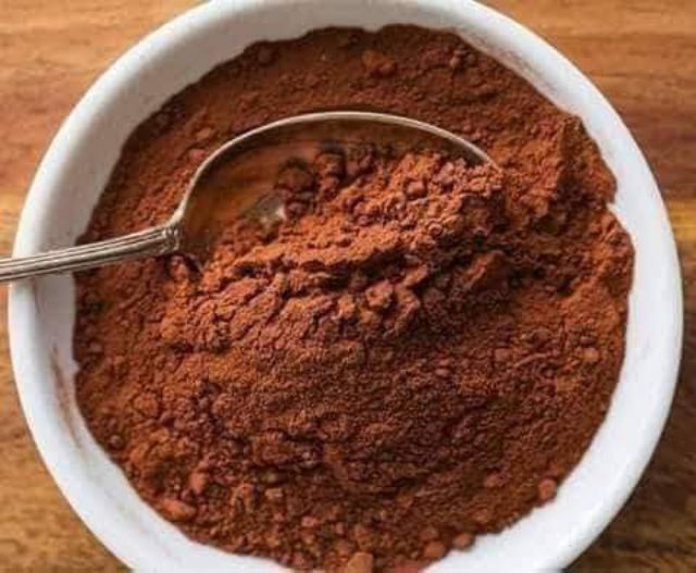 0.5kg BỘT CA CAO ĐĂK LĂK nguyên chất có mã vạch công ty