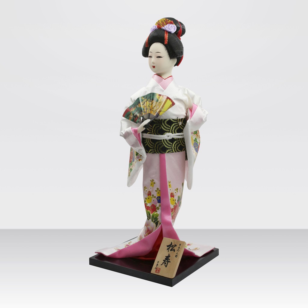 KHO-HN * Búp bê Geisha cao 30cm mặc trang phục truyền thống Nhật Bản - mẫu Y03 (ảnh thật)