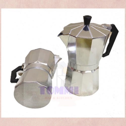 Ấm Pha Cà Phê Moka - Bình Pha Cà Phê Moka Kiểu Ý Pha Chế - Dụng Cụ Pha Chế