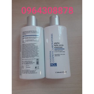 Fixderma alpha beta acne cleander Sửa rửa mặt làm sạch bụi bẩn